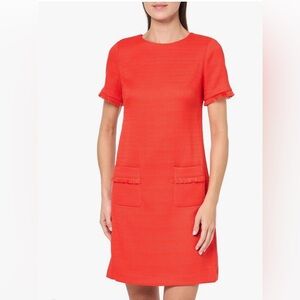 Tommy Hilfiger Carrot Orange Mini Dress size 10